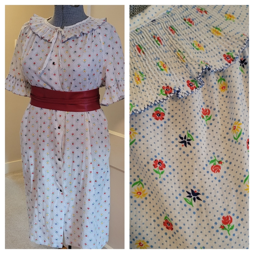 Vintage Dan Ellen House Dress